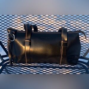 Nannini Genuine Leather Satchel Made in Italy With Dust Bag